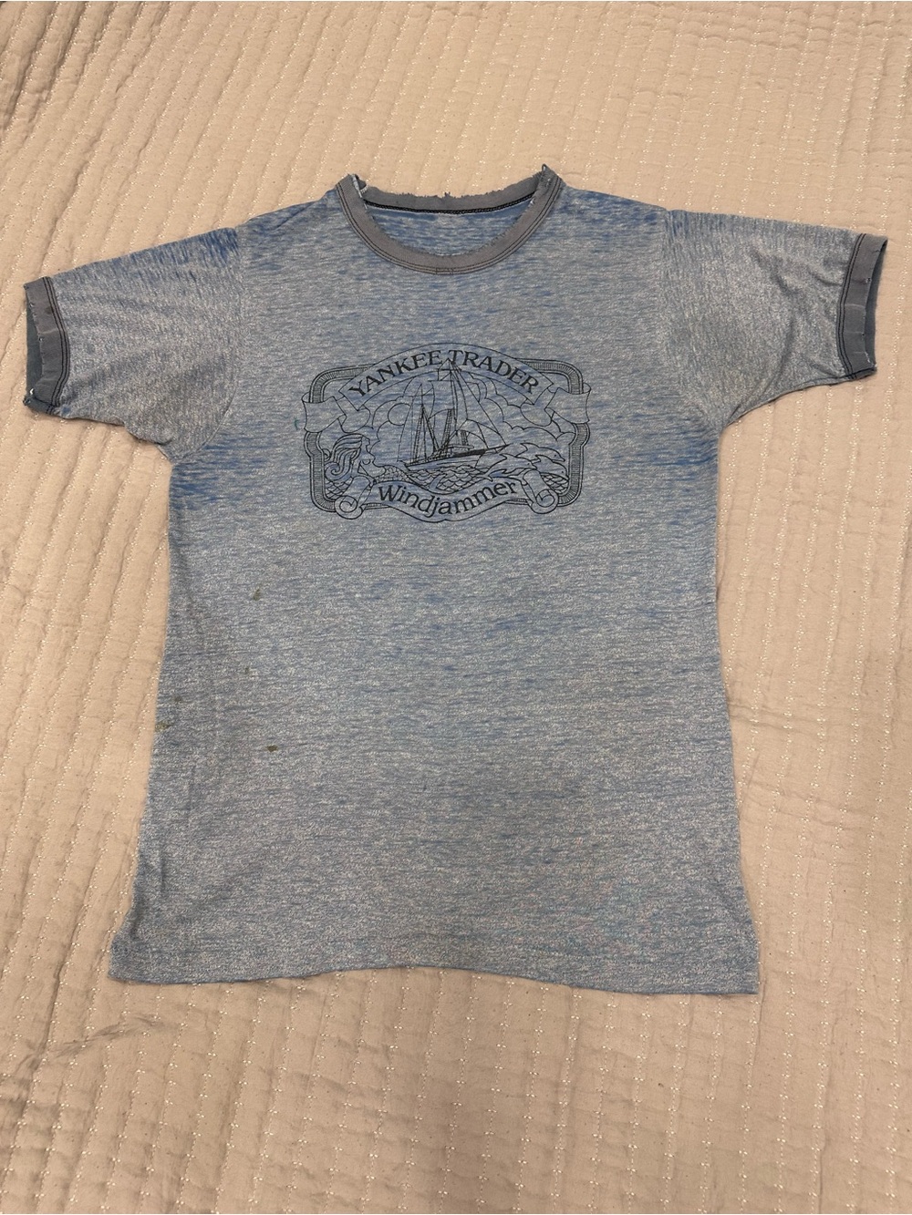 Vintage Light Blue Windjammer Short Sleeve Tee